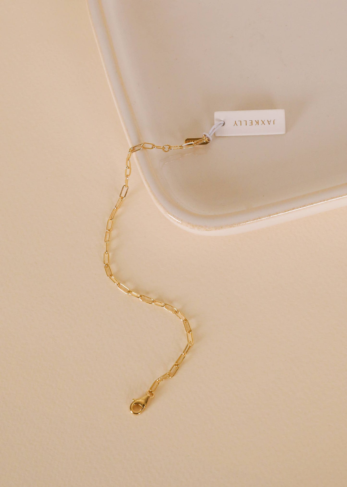 Small Link Chain Bracelet - 18k Gold Plated