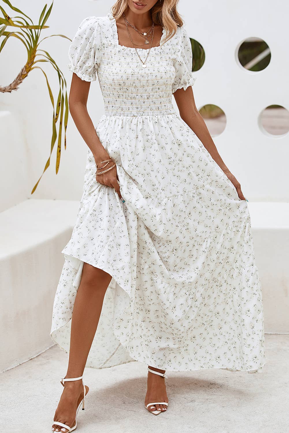The Celeste Floral Dress