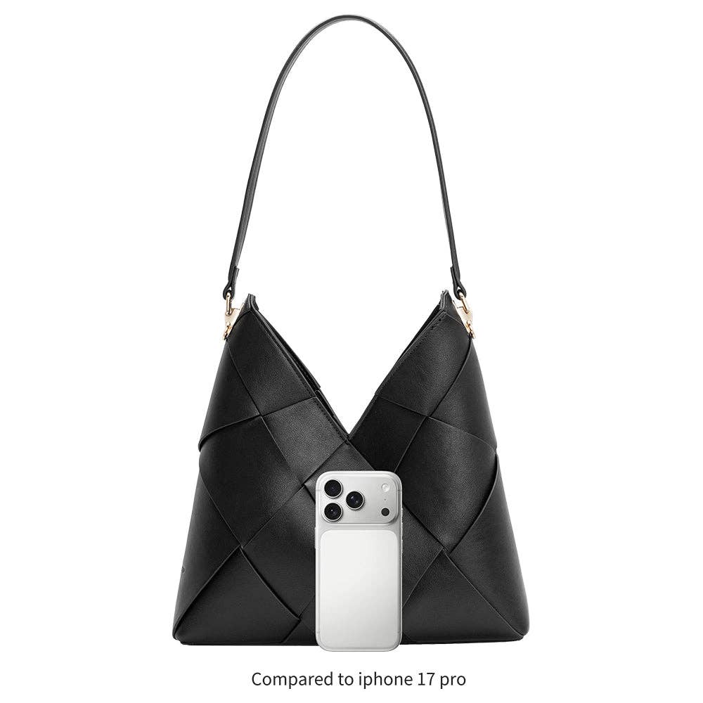 The Phaedra Woven Shoulder Bag