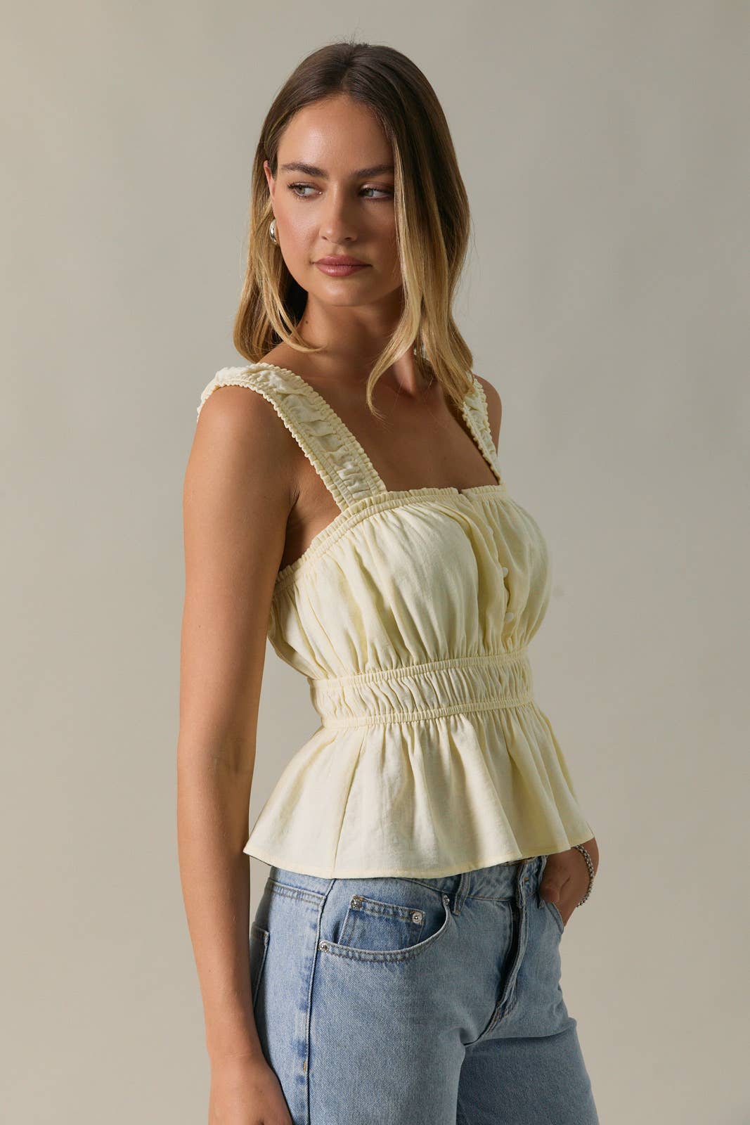 The Lemonade Linen Top