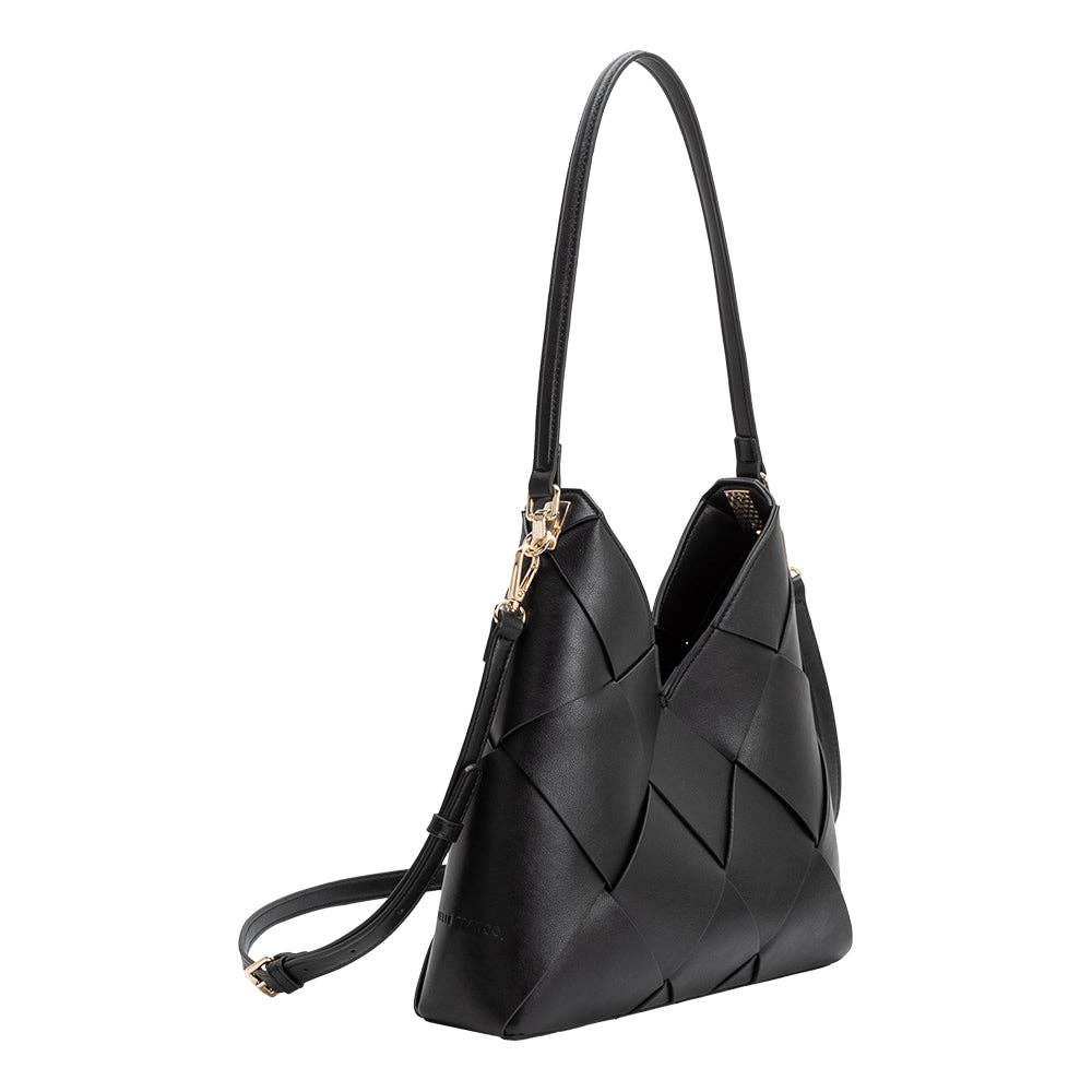 The Phaedra Woven Shoulder Bag