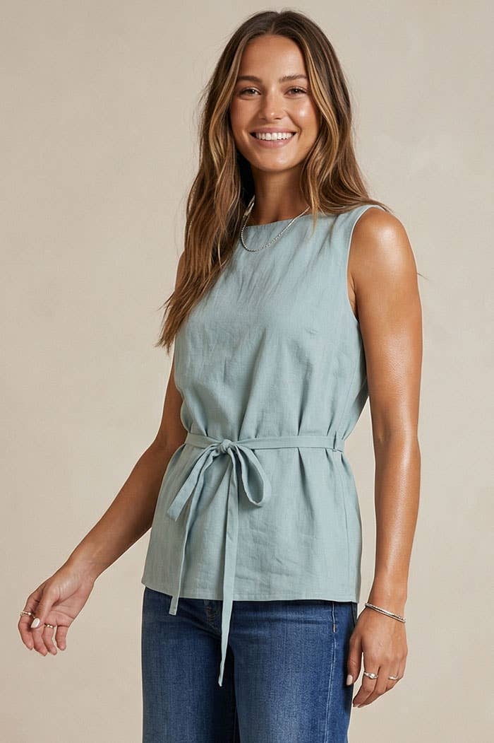 The Sienna Tie Waist Top