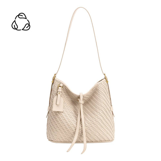 The Capri Woven Tote – Bone