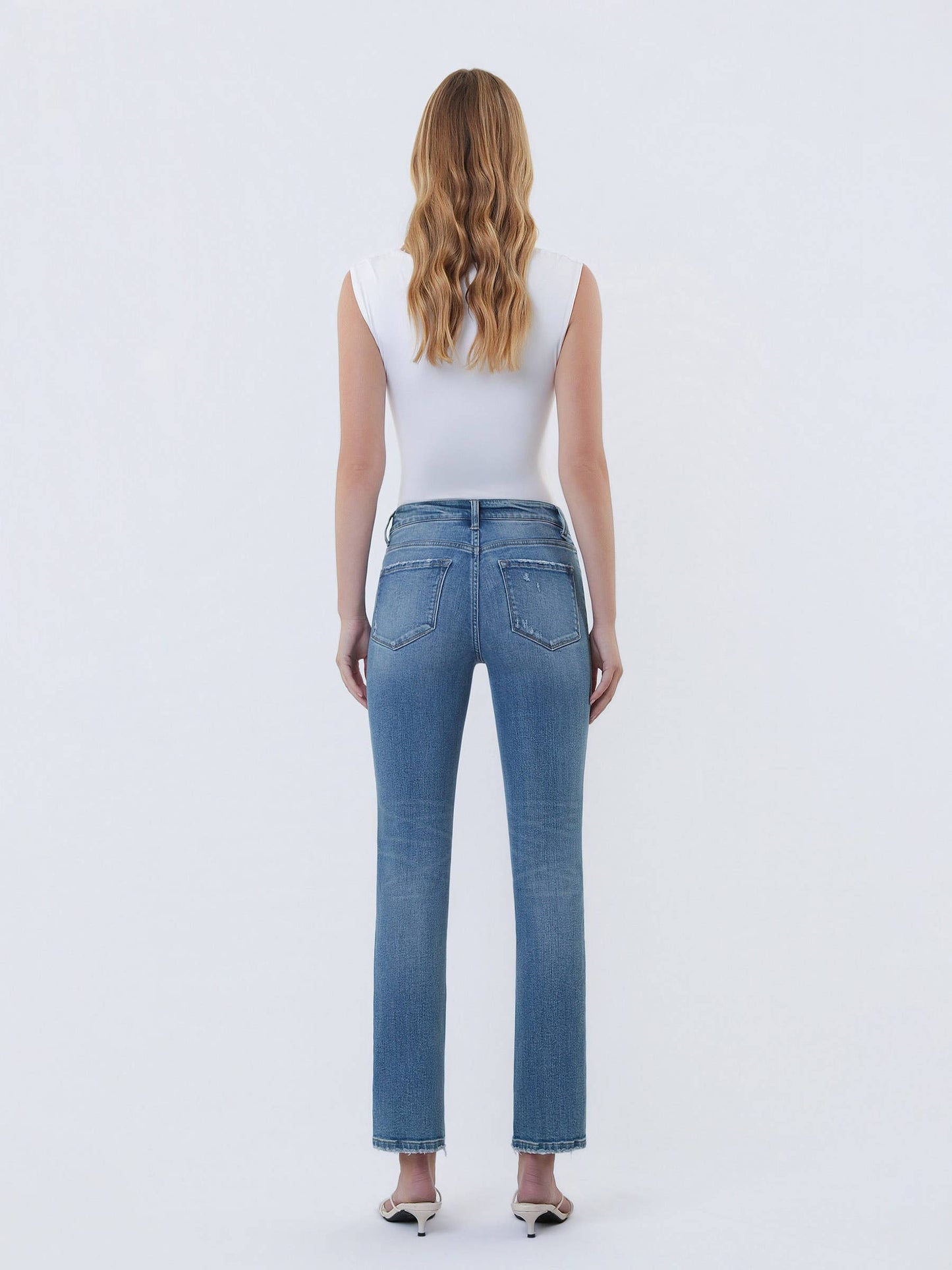 The Carlene Slim Straight Jean