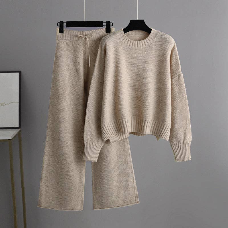 The Maren Angora Knit Set