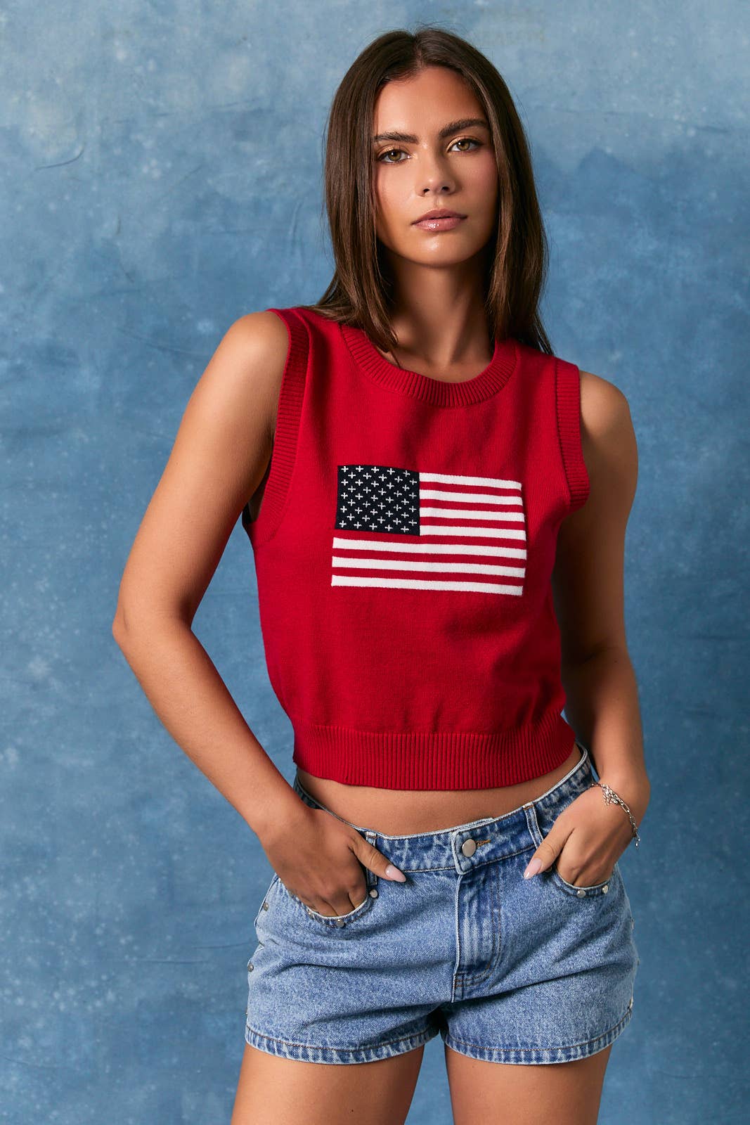 Firecracker Knit Tank