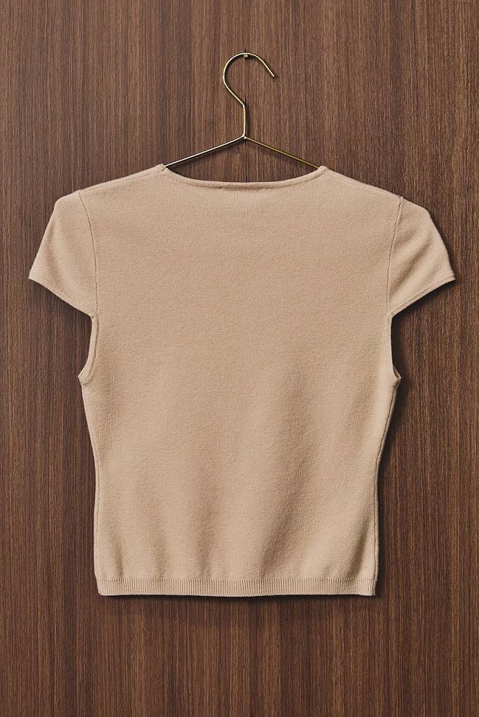 The Claudia Knit Sweater Tee