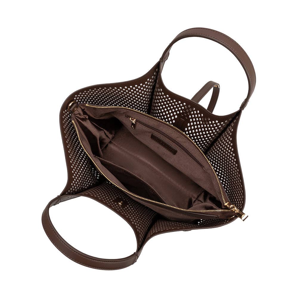 The Siena Tote – Chocolate