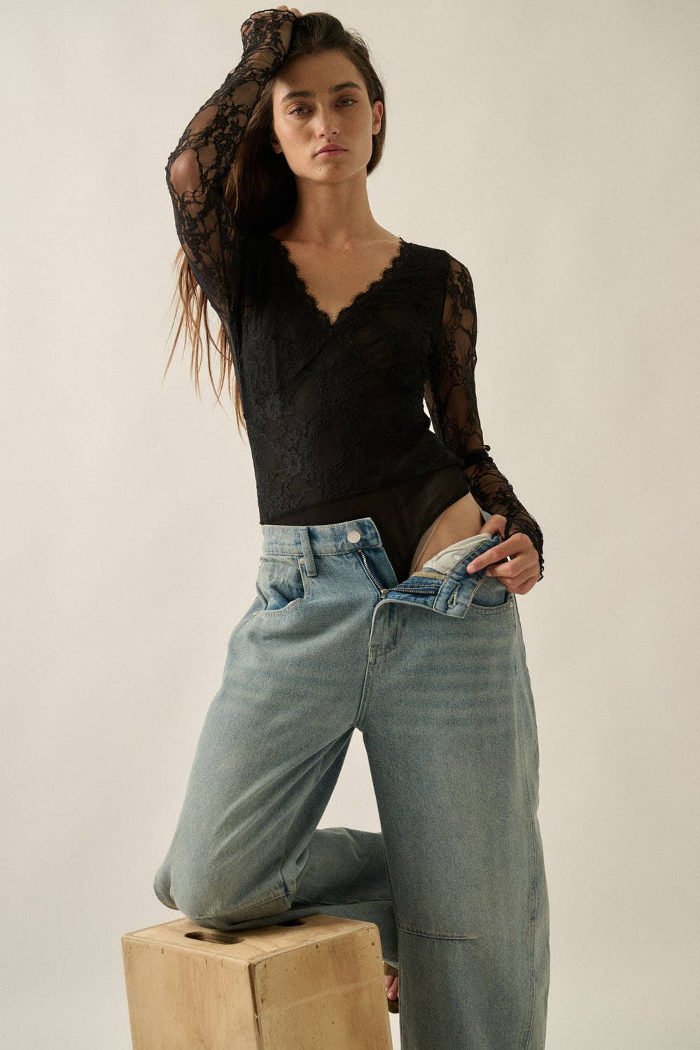 The Celeste Lace Bodysuit