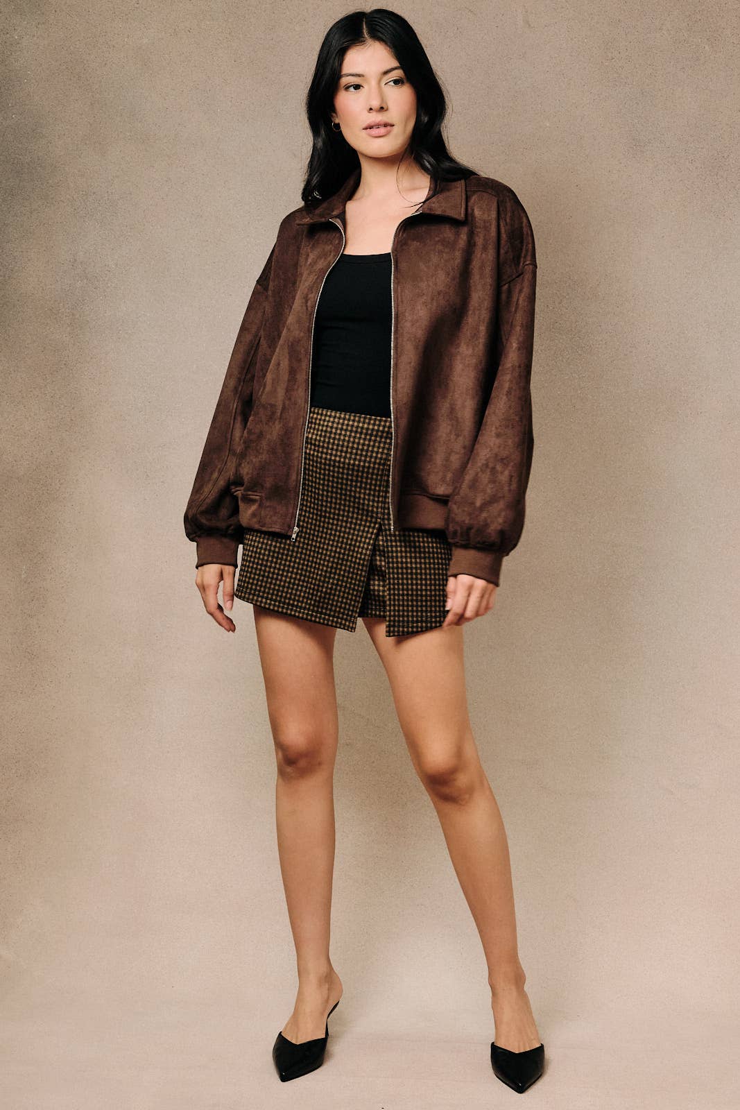 The Sutton Suede Bomber