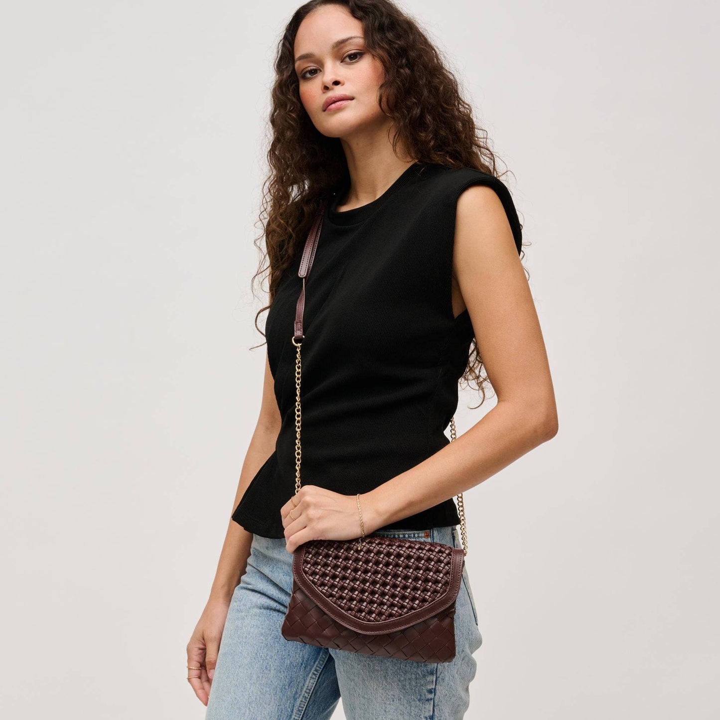 Emma Woven Crossbody