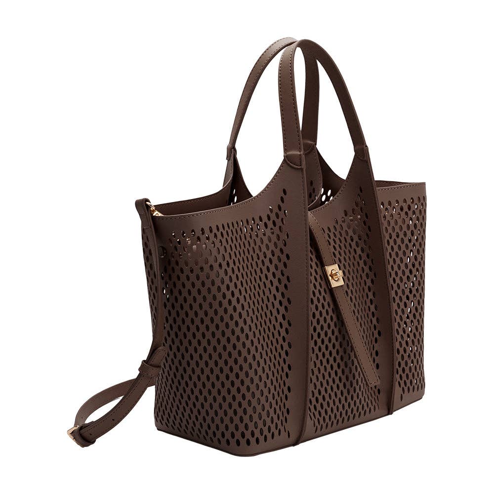 The Siena Tote – Chocolate