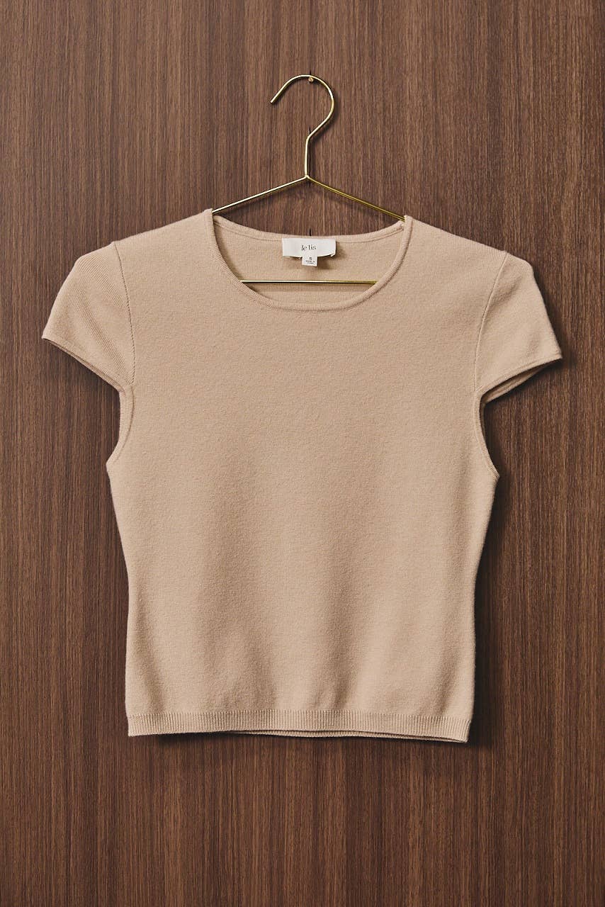 The Claudia Knit Sweater Tee