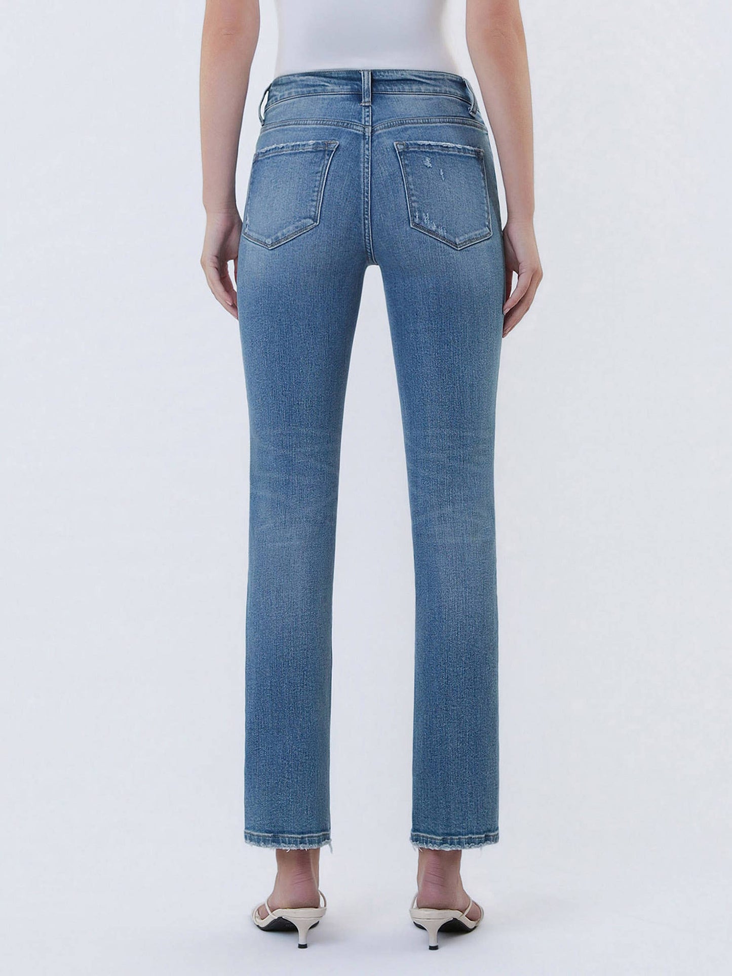 The Carlene Slim Straight Jean