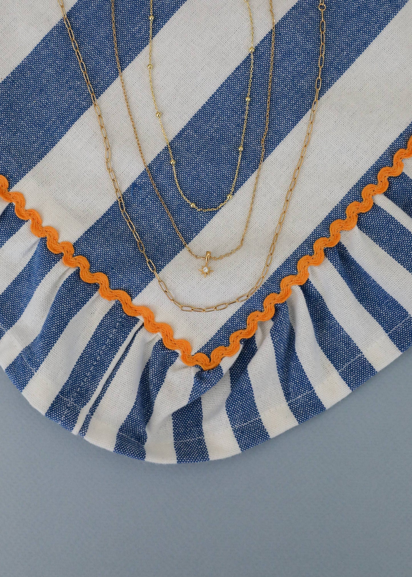 Small Link Chain Necklace - 18k Gold Plated