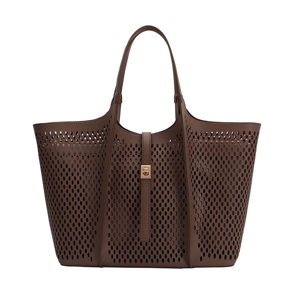 The Siena Tote – Chocolate