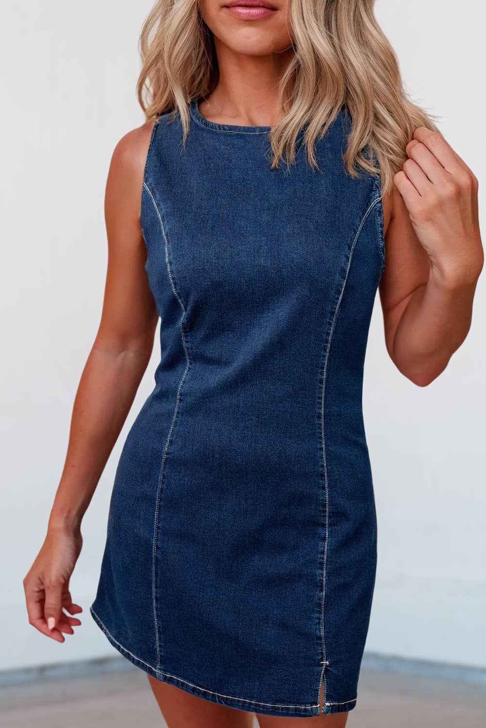 The Camille Denim Dress