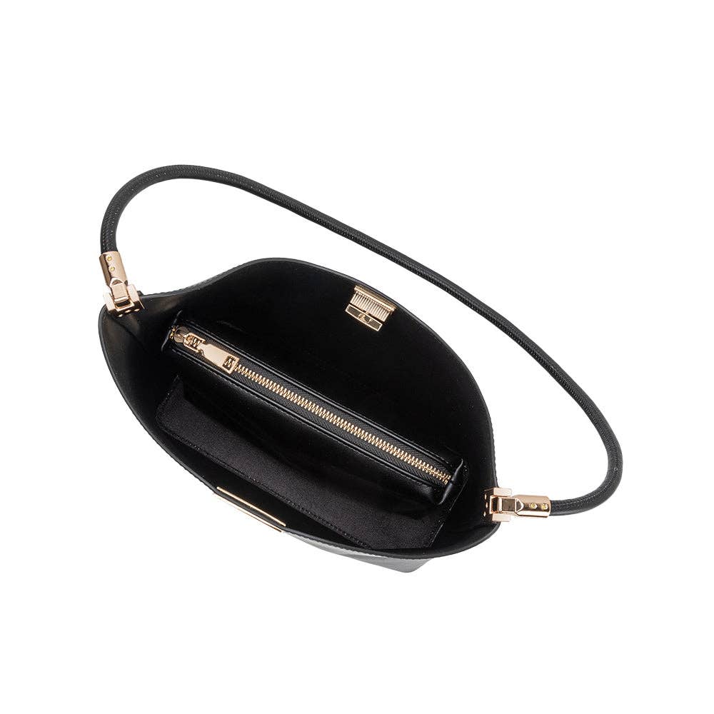 The Monroe Shoulder Bag – Black