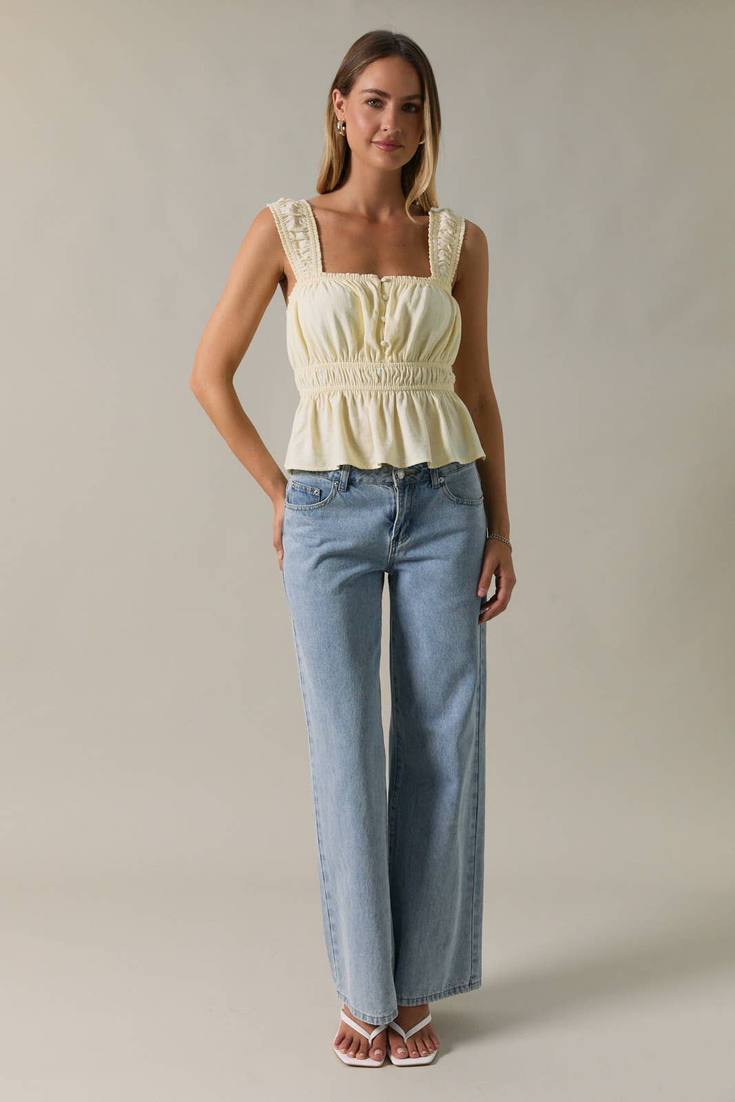 The Lemonade Linen Top