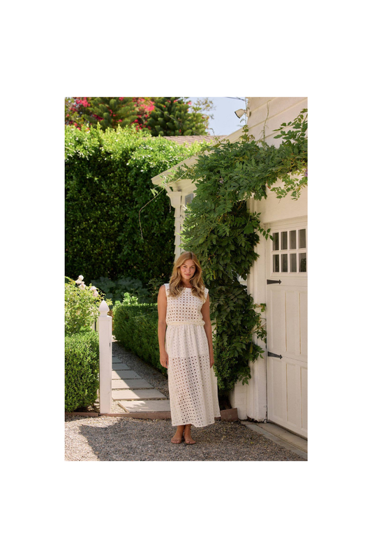 Olga Eyelet Skirt