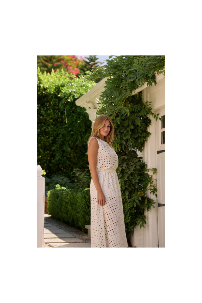 Olga Eyelet Skirt