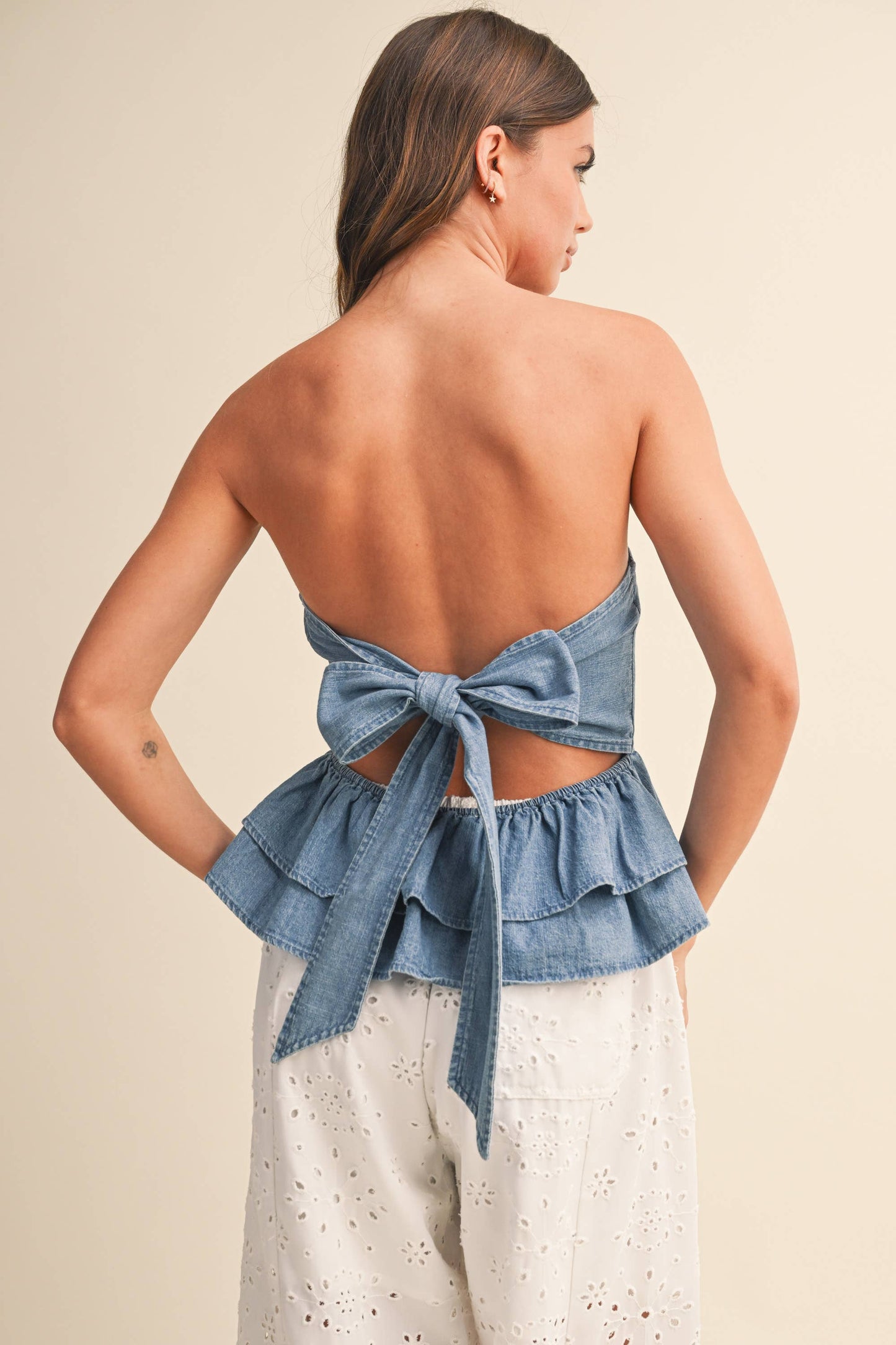 The Cheyenne Chambray Top