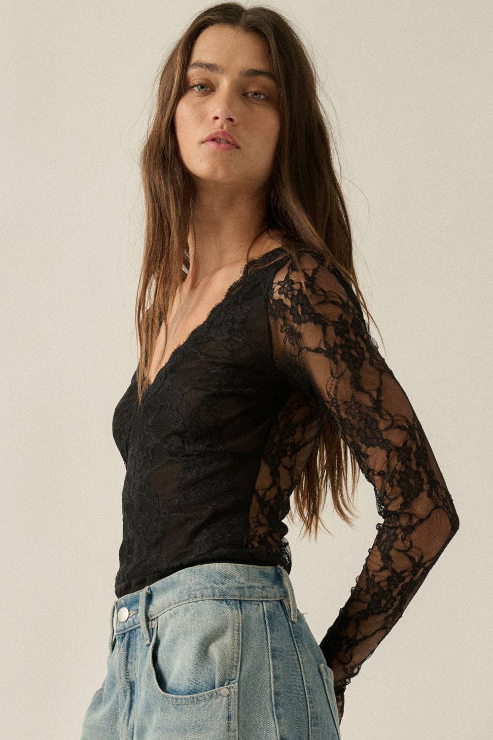 The Celeste Lace Bodysuit