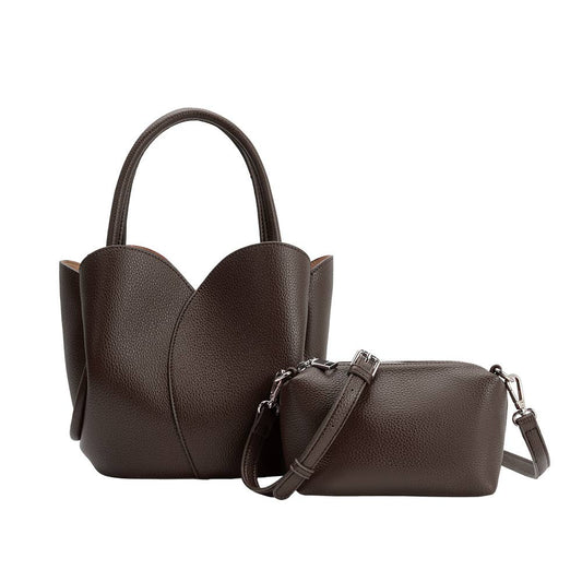 The Tulip Tote Set – Chocolate