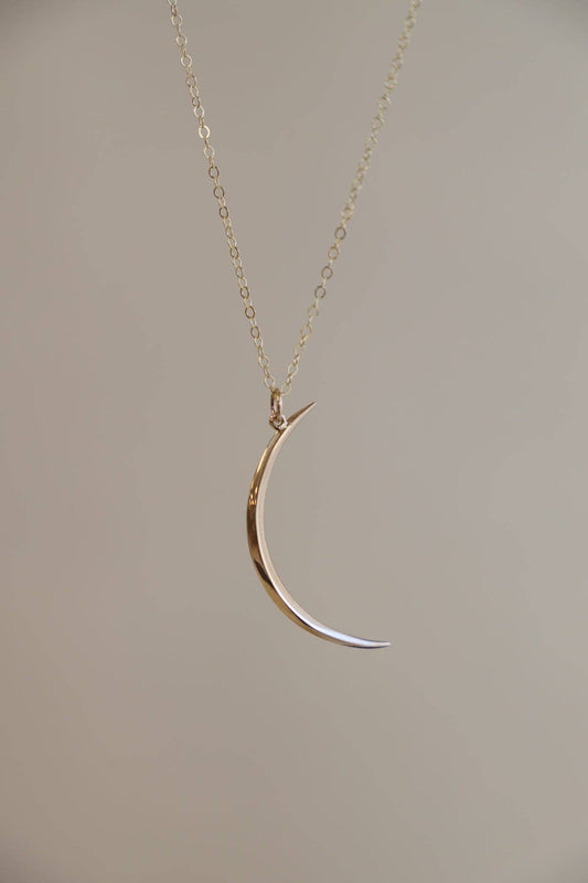 Luna Crescent Necklace