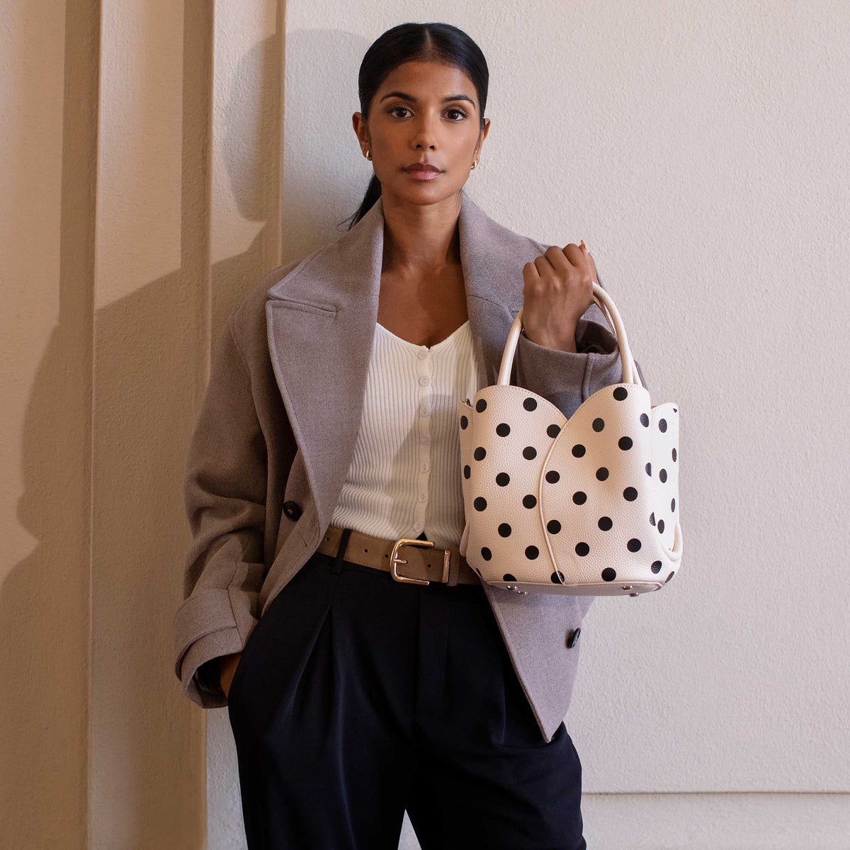 The Poppy Polka Dot Mini Bag