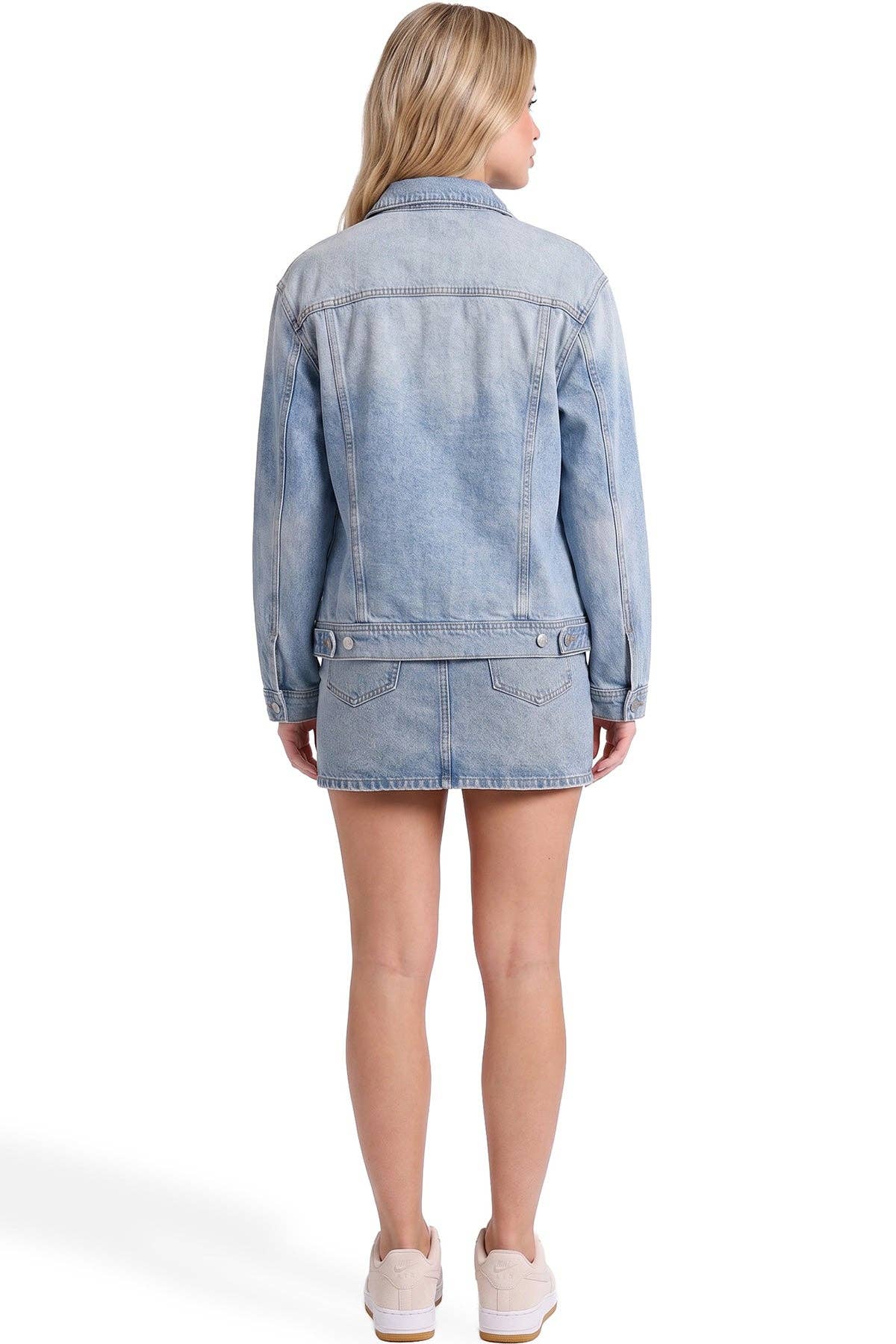 The Hadley Boyfriend Denim Jacket