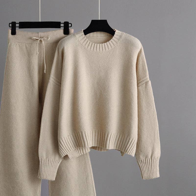 The Maren Angora Knit Set