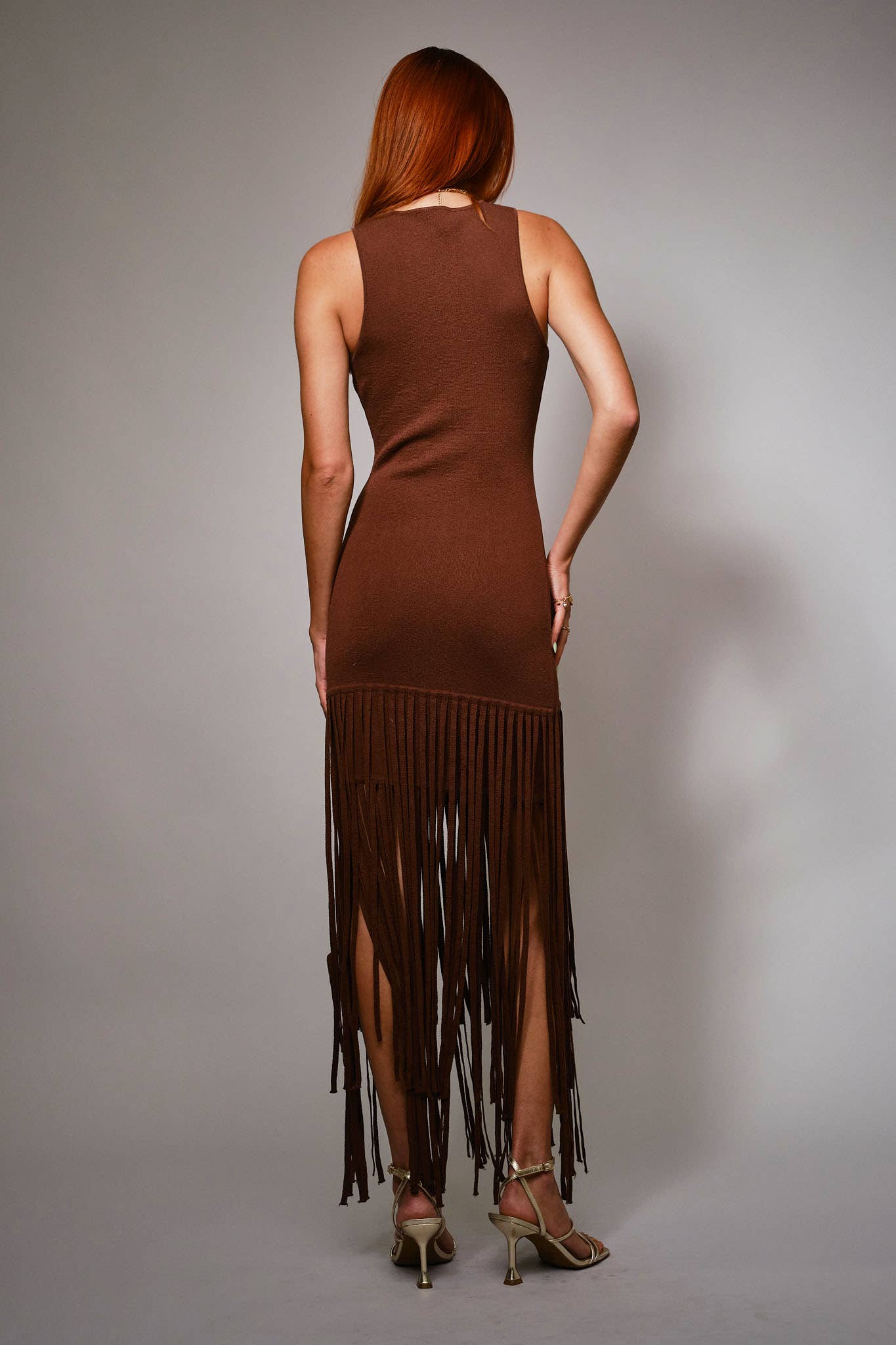 The Sierra Fringe Midi Dress