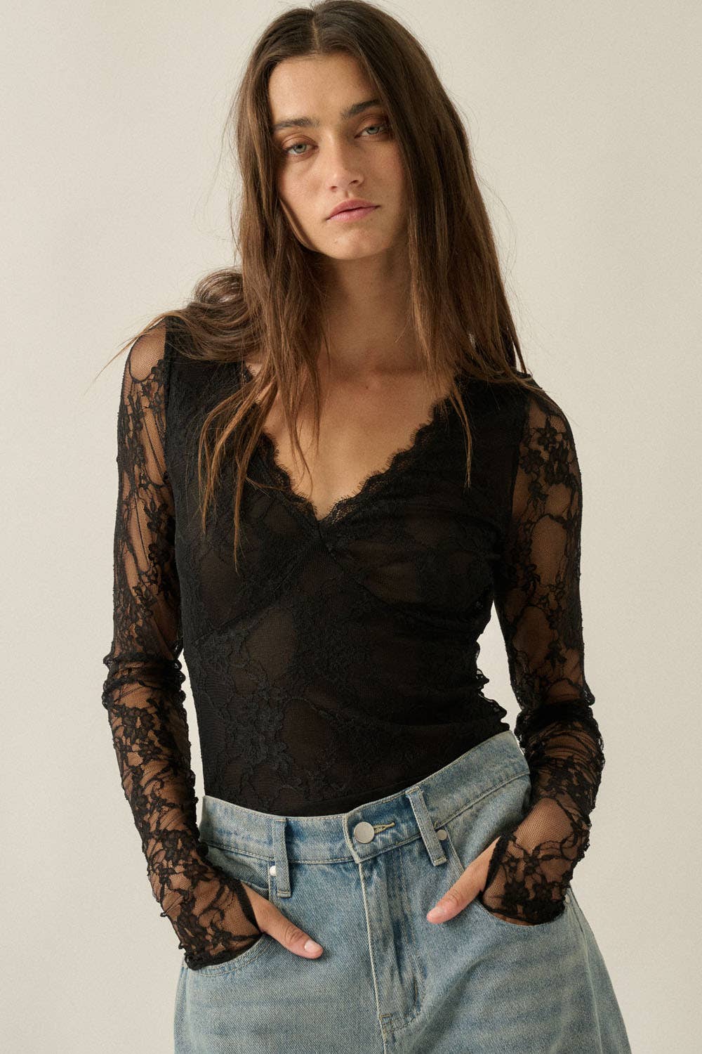 The Celeste Lace Bodysuit